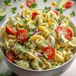 Zesty Cilantro Lime Pasta Salad Recipe First Image