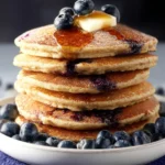 Blueberry Oat Pancakes First Image