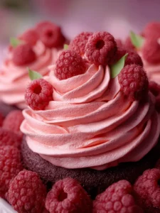 Raspberry Buttercream Frosting First Image