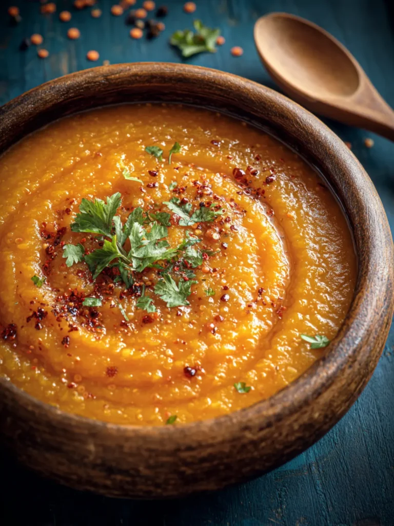Turkish Red Lentil Soup First Image