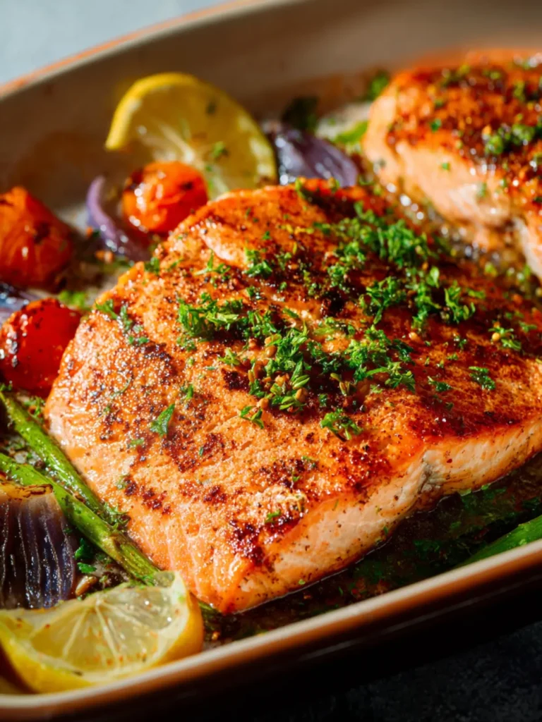 Baked Sockeye Salmon Recipe First Image