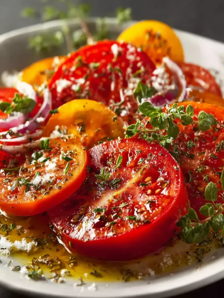 Marinated Tomato Salad First Image