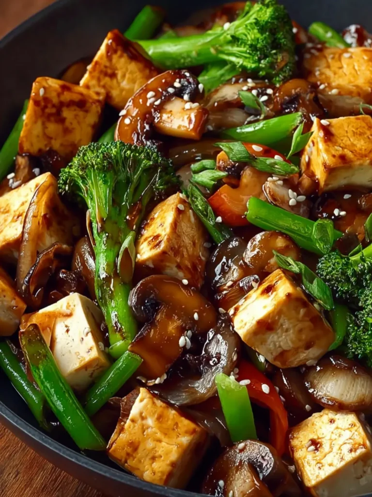 Mushroom and Tofu Stir-Fry First Image