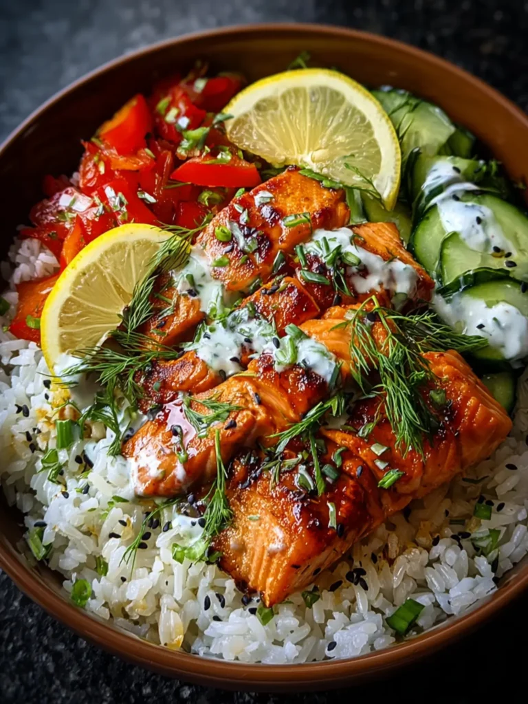 Crispy Rice Salmon Bowl First Image