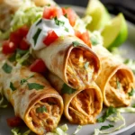 Crockpot Chicken Taquitos First Image