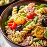 High Protein Vegan Pasta Salad Recipe First Image