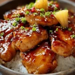 Delicious Sweet Hawaiian Crockpot Chicken First Image