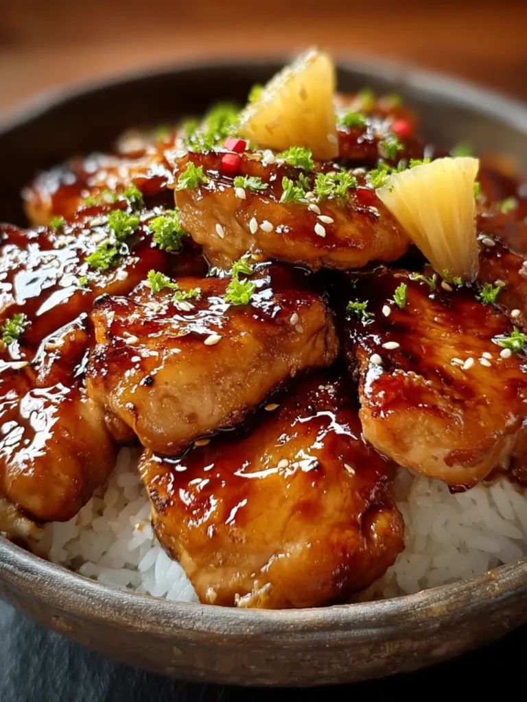Delicious Sweet Hawaiian Crockpot Chicken First Image