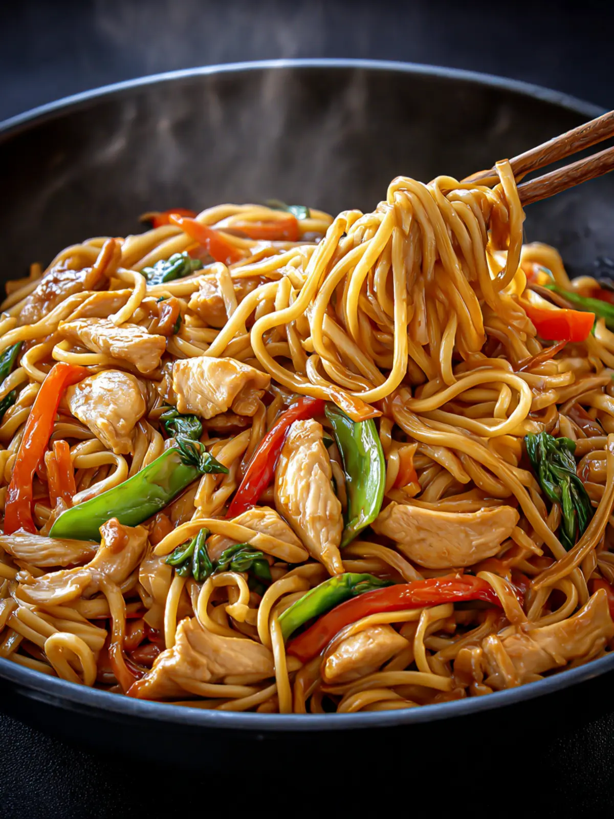 Homemade Chicken Lo Mein First Image