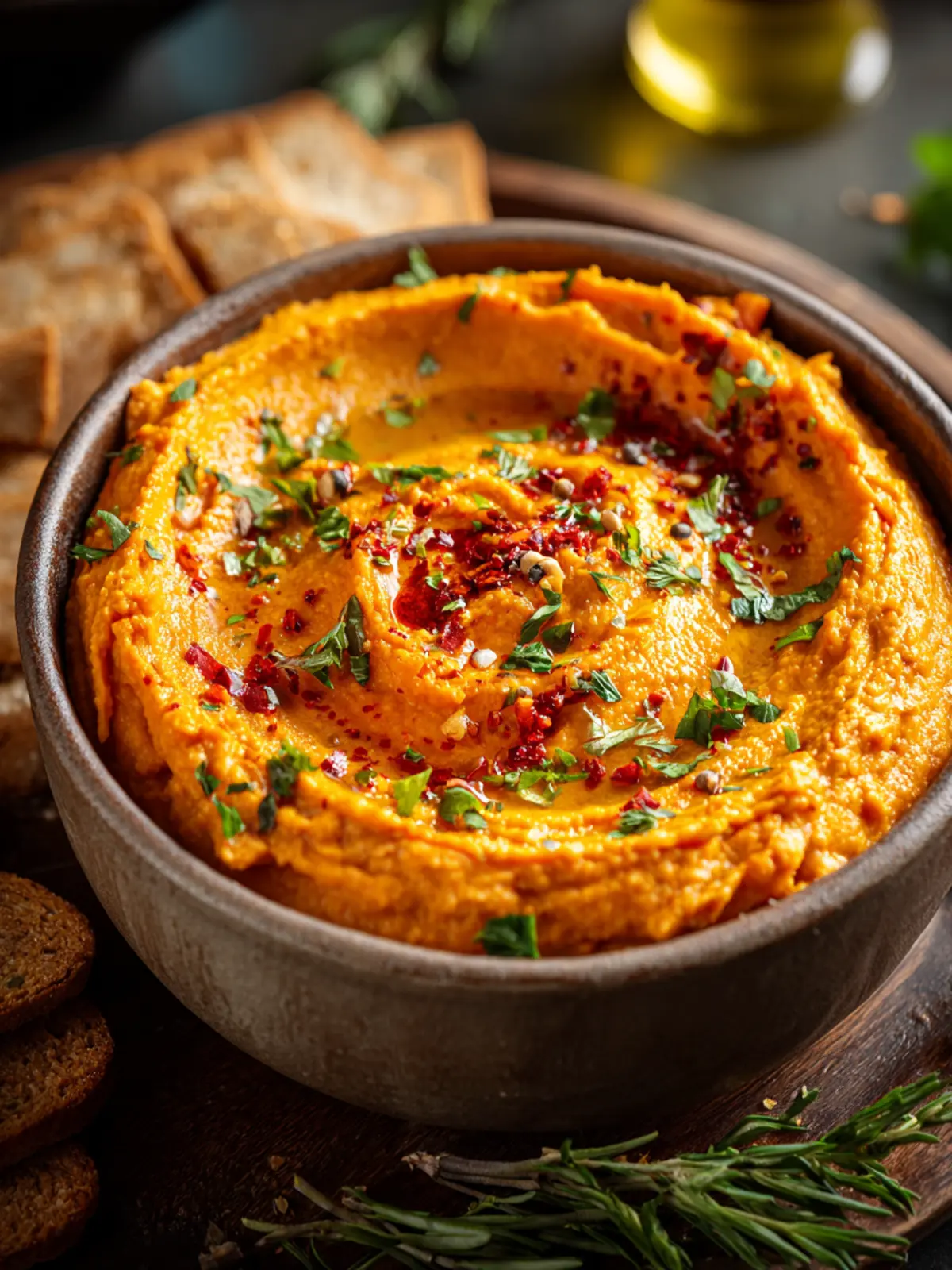 Carrot Hummus First Image