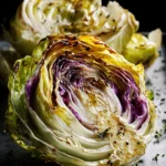 Garlic Roasted Cabbage First Image