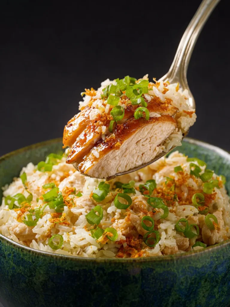 Viral Costco Chicken Scallion Rice Recipe First Image