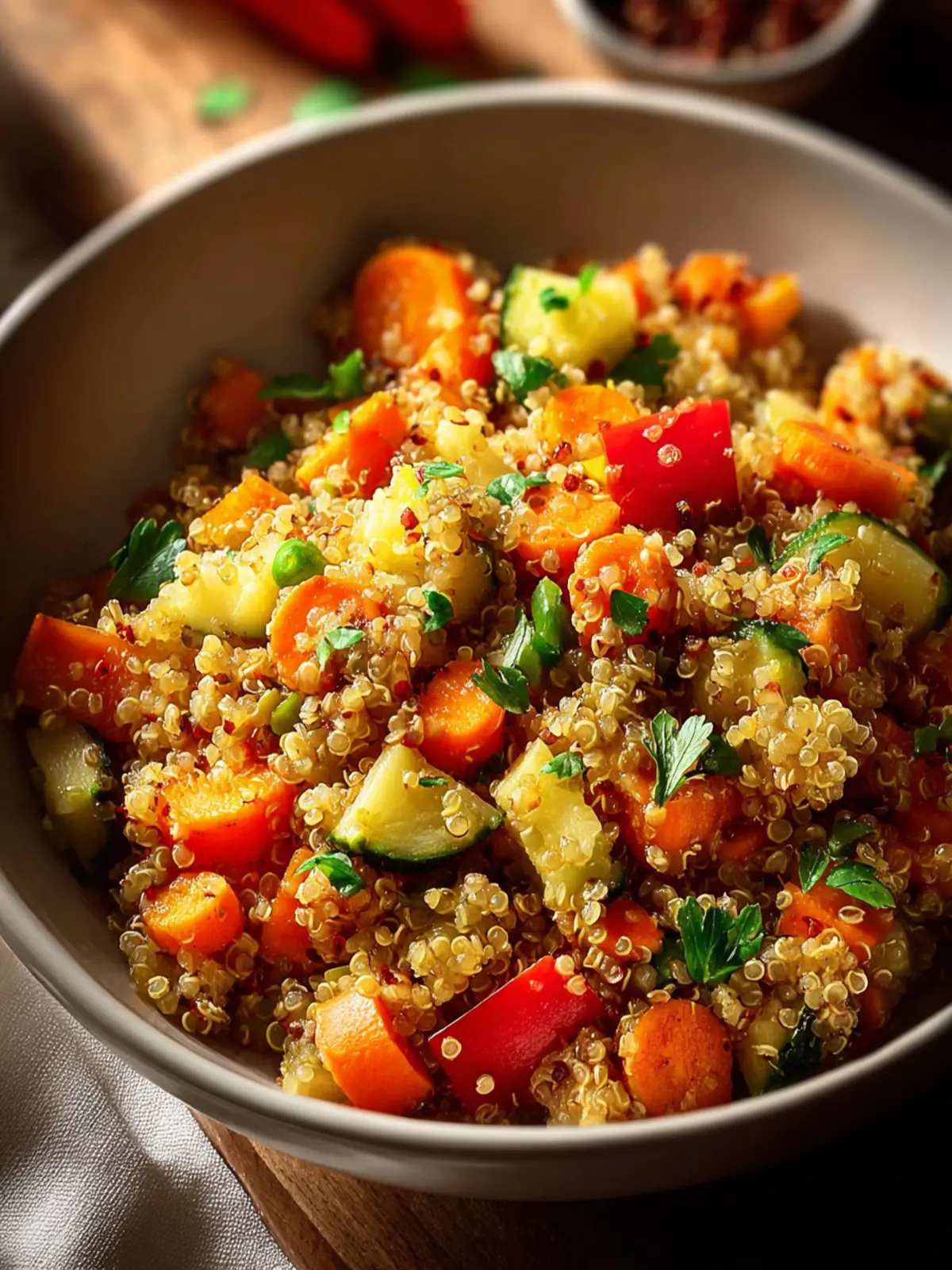 Quinoa Vegetable Pilaf First Image