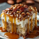 Butter Pecan Praline Poke Cake First Image