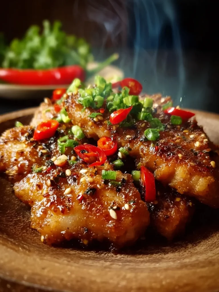 Salt and Pepper Chicken First Image