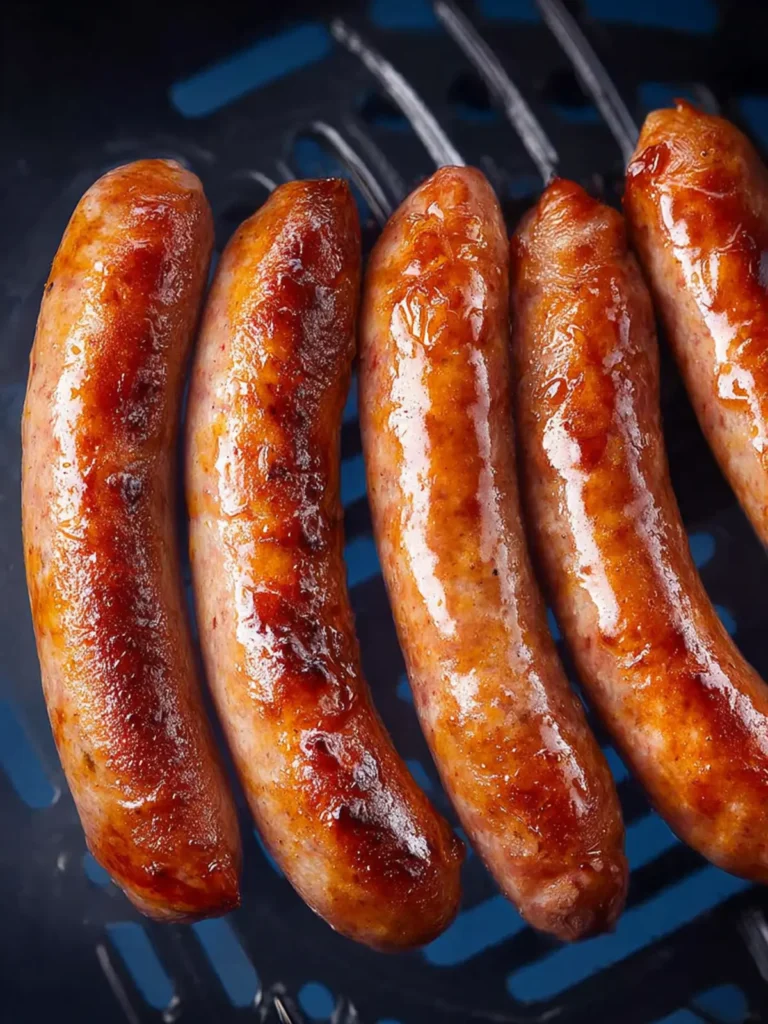 Air Fryer Sausage Links First Image