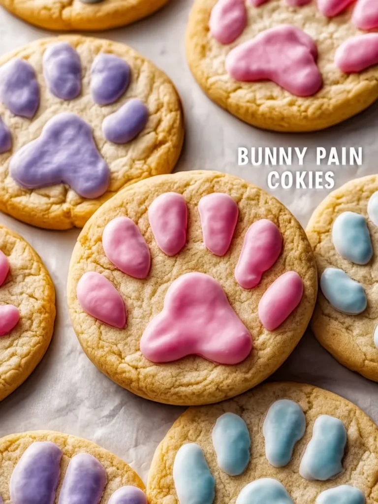 Bunny Paw Print Cookies First Image