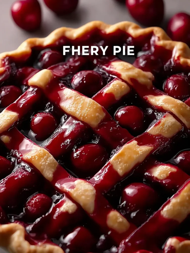 Homemade Cherry Pie Filling Fresh First Image