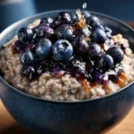 Blueberry Crockpot Oatmeal Recipe First Image