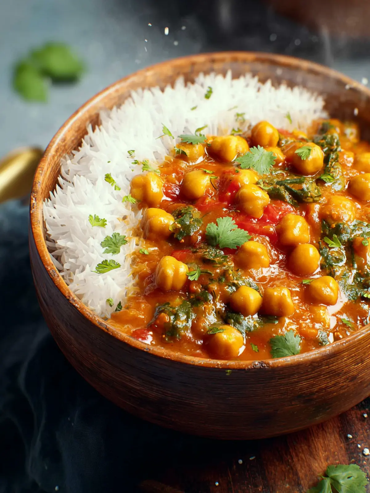 Cozy Chickpea Curry First Image