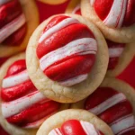 Candy Cane Kiss Cookies First Image
