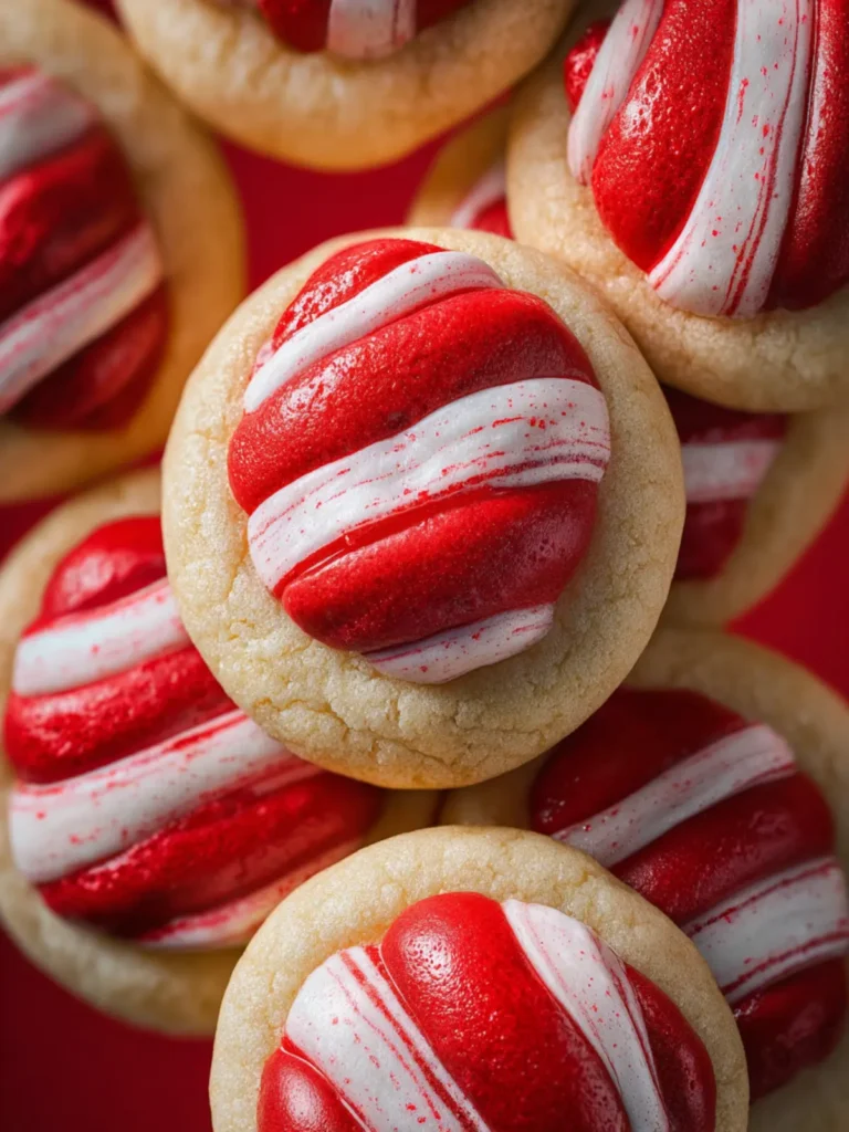 Candy Cane Kiss Cookies First Image