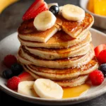 Banana Oatmeal Pancakes First Image