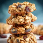 Vegan oatmeal cookies First Image
