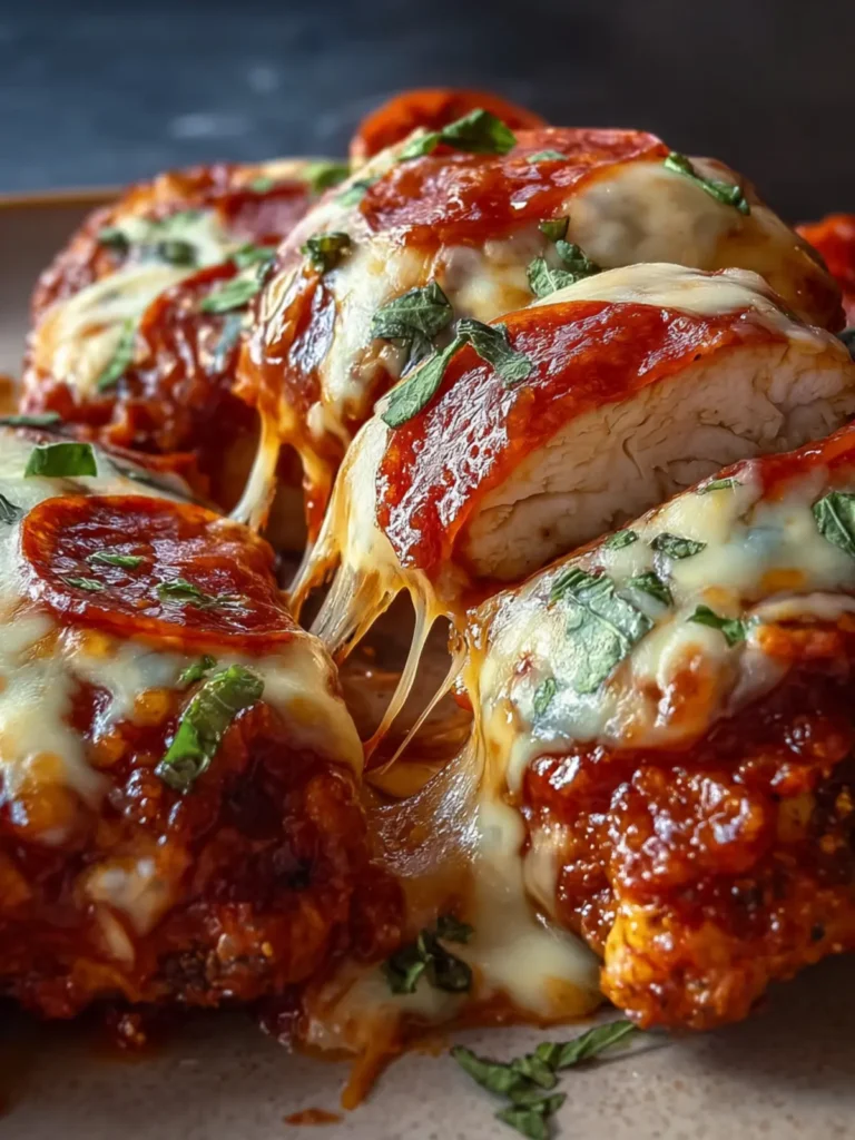 5-Ingredient Keto Pizza Chicken First Image