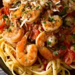 Sicilian Shrimp Linguine (Our Christmas Eve Tradition) First Image