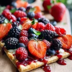 Berry flatbread First Image