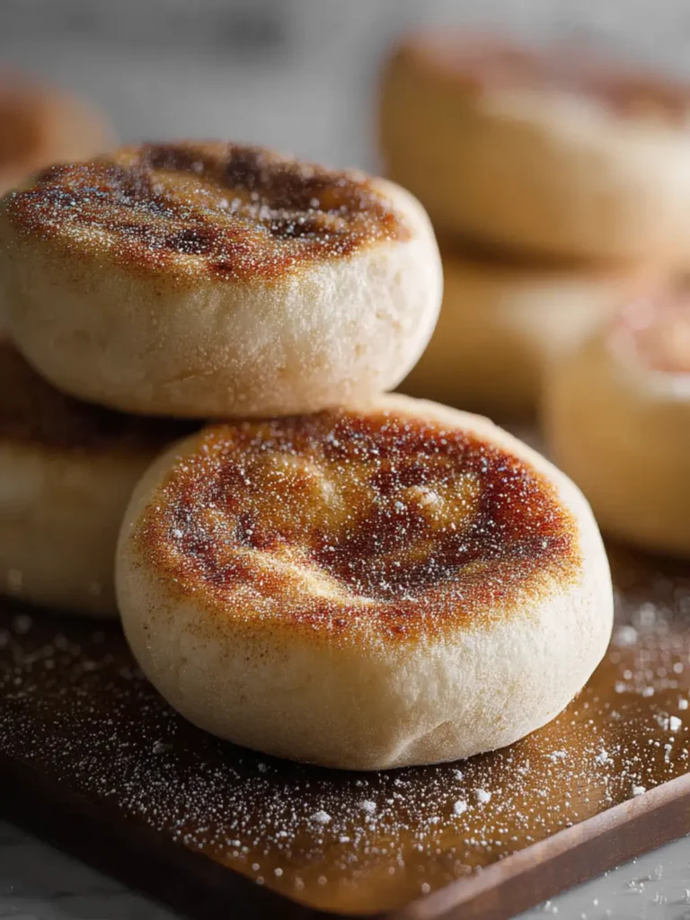 Sourdough English Muffins First Image