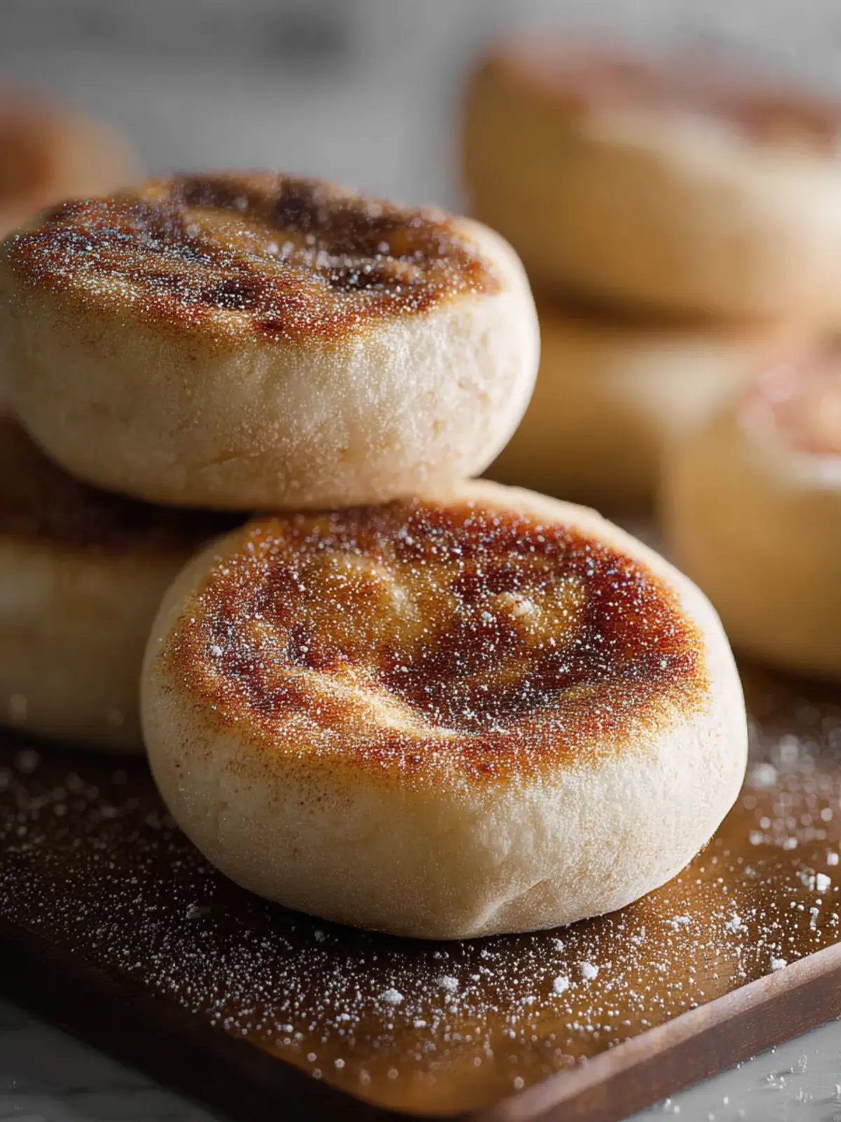 Sourdough English Muffins First Image