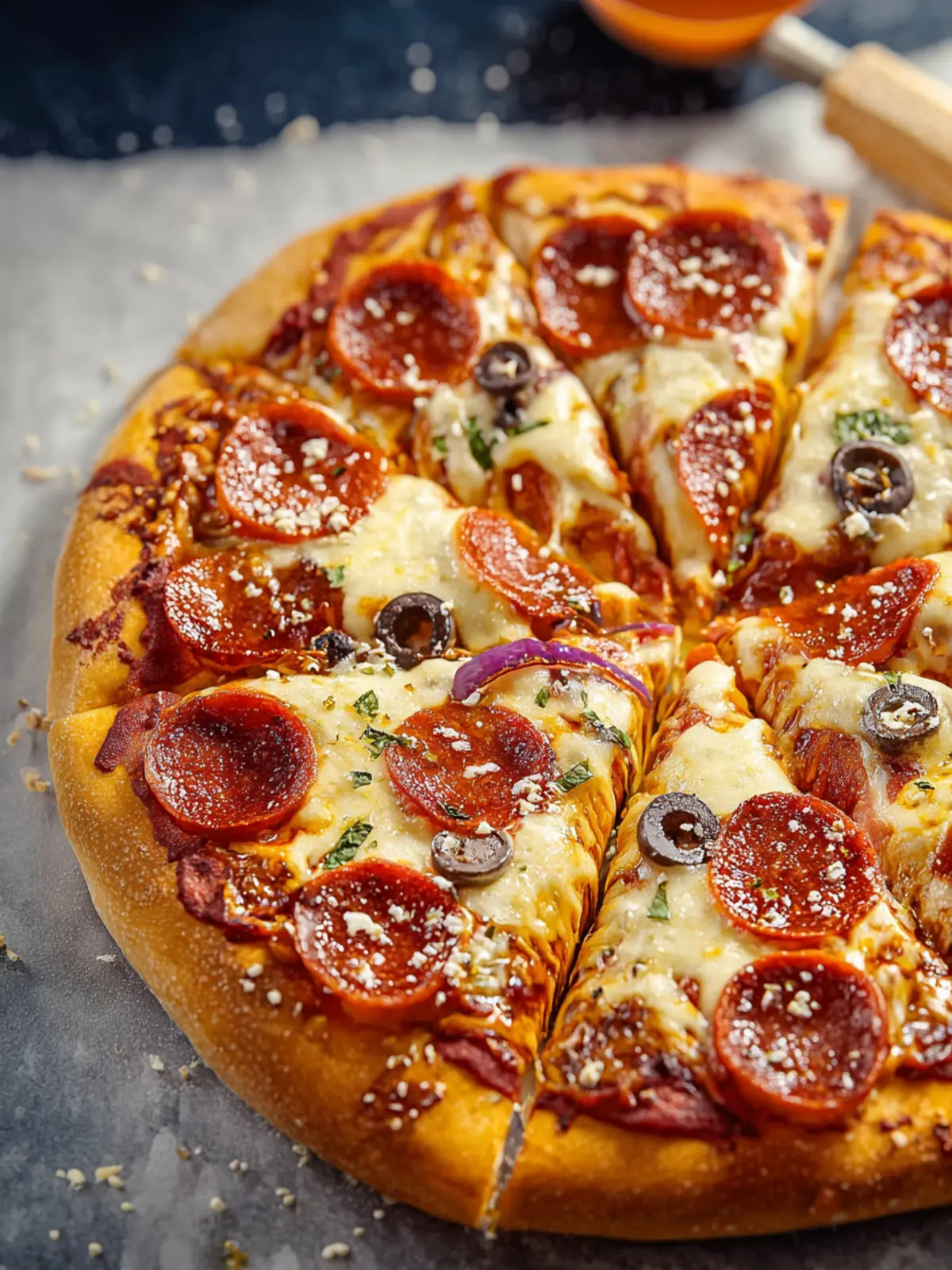 High Protein Pizza First Image