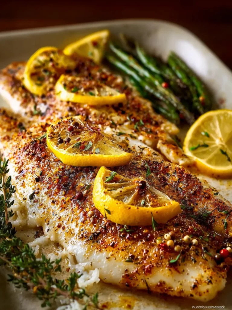 Lemon Pepper Fish Recipe First Image