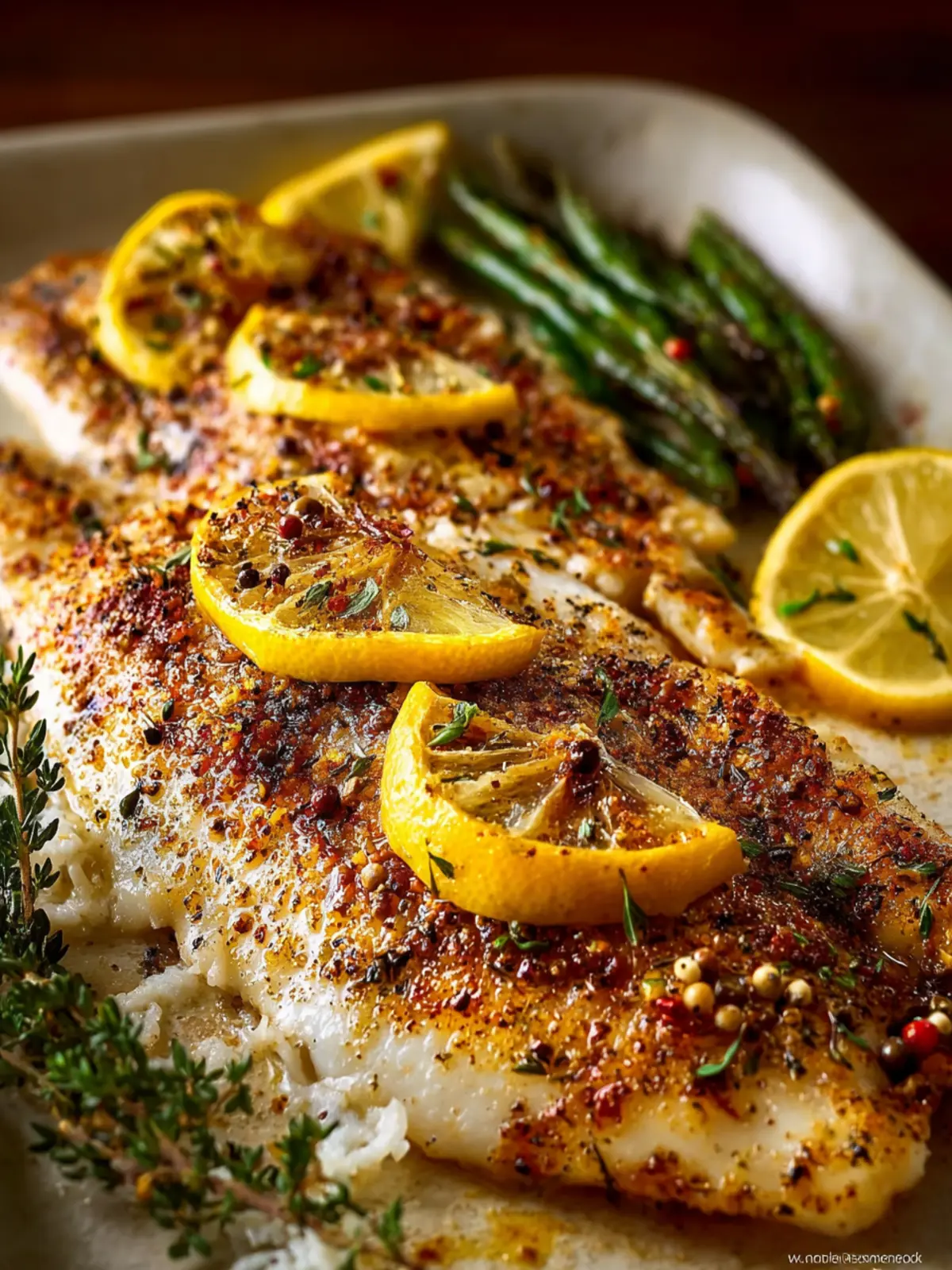 Lemon Pepper Fish Recipe First Image