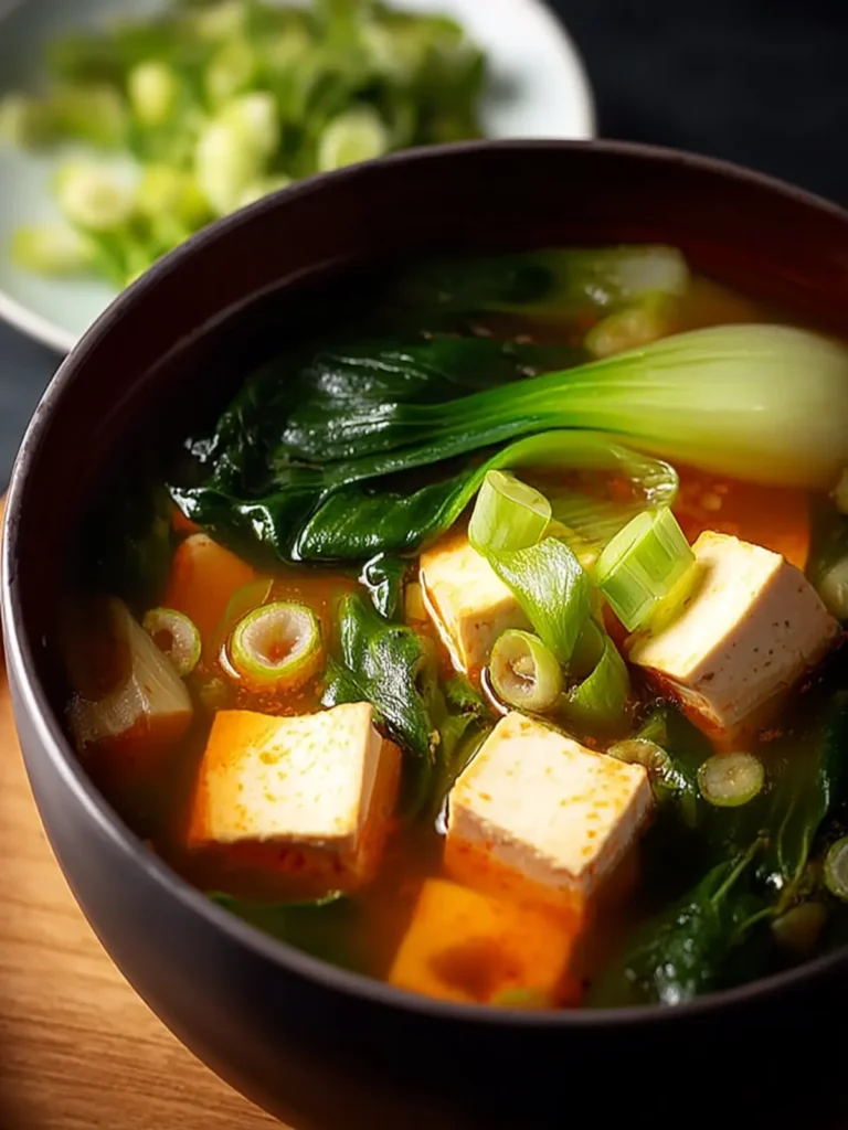 Bok Choy & Tofu Soup First Image