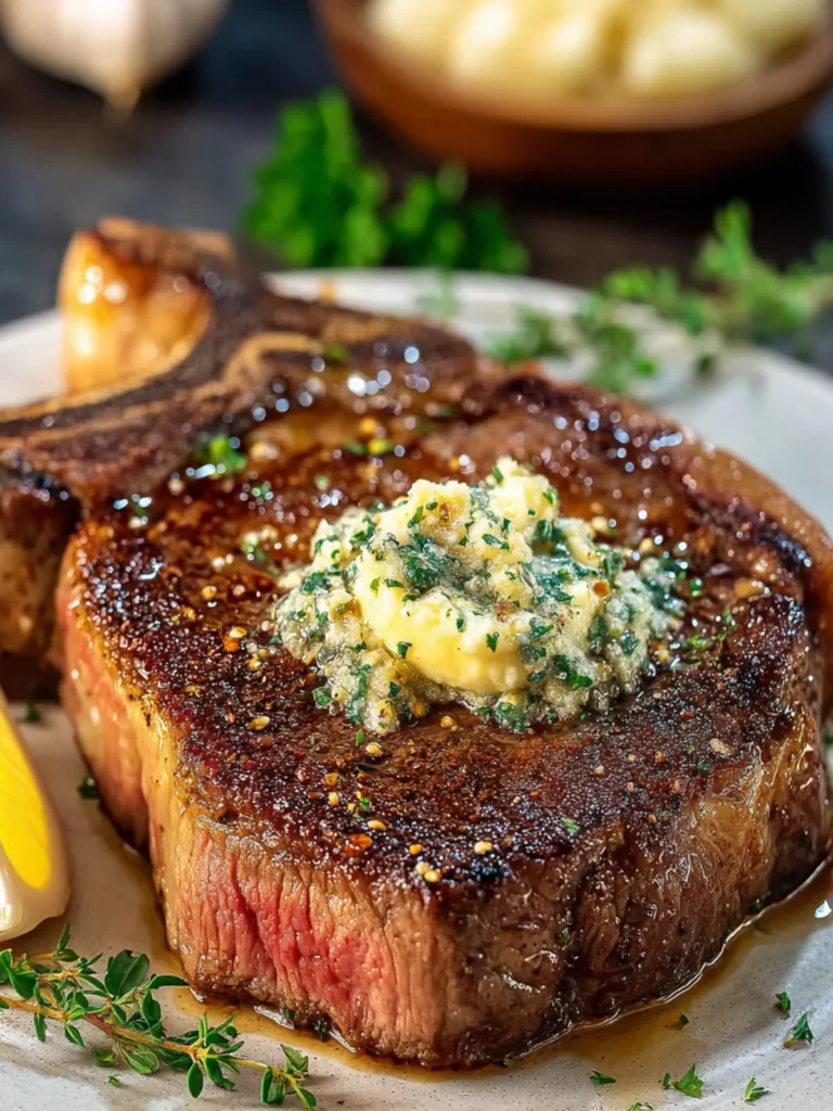 Air Fryer Steak with Garlic Butter Recipe First Image