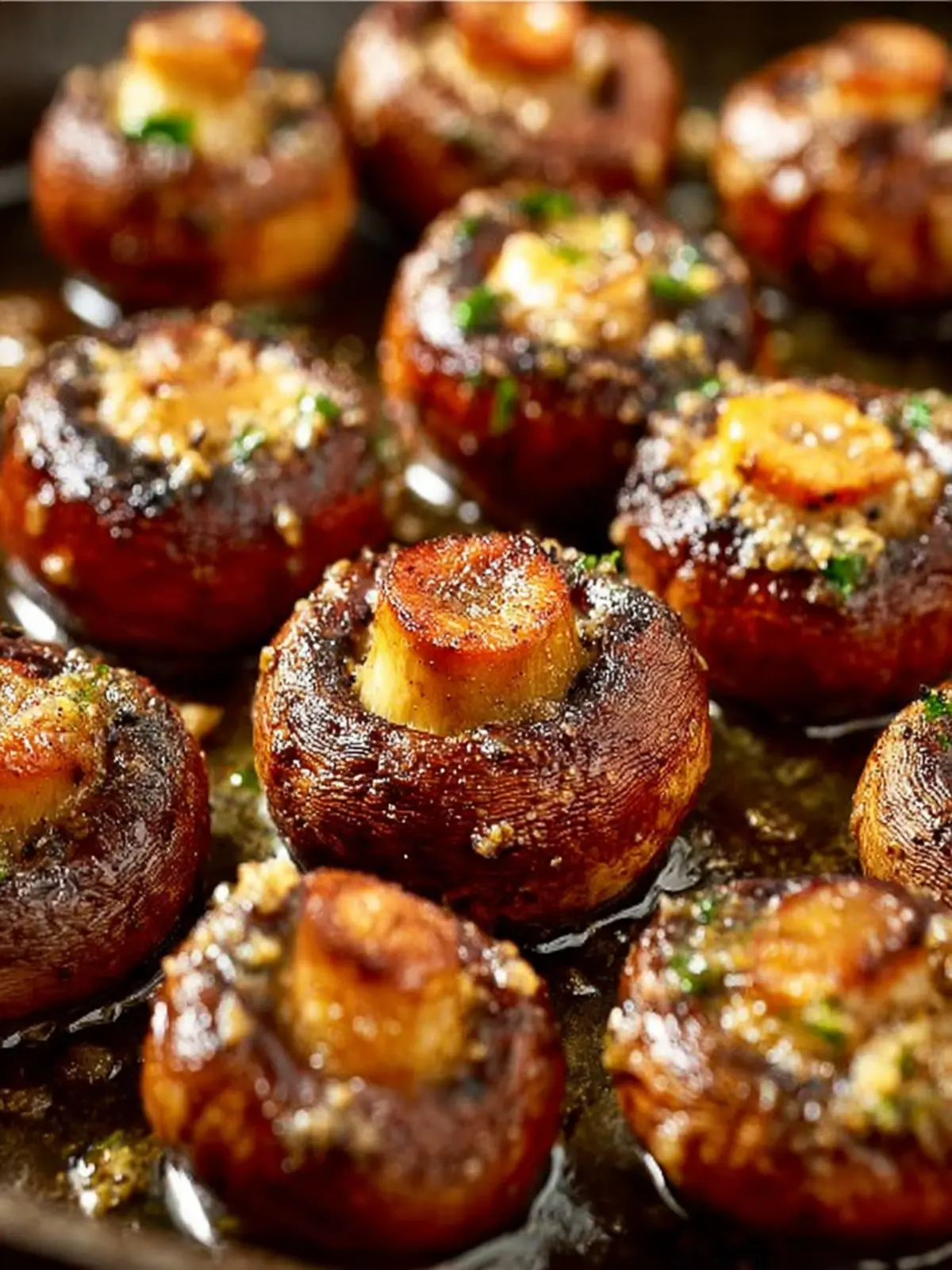 Easy Garlic Butter Roasted Mushrooms: Irresistibly Savory Bliss