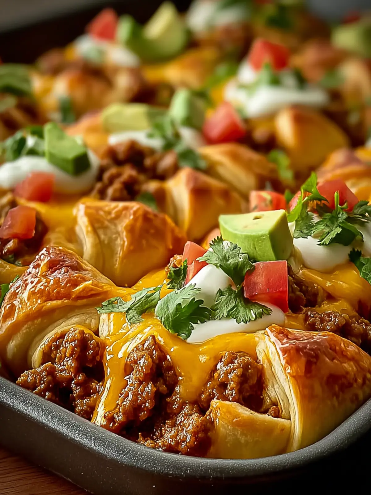Cinco de Mayo Sausage Cream Cheese Crescent Bake: Irresistibly Easy