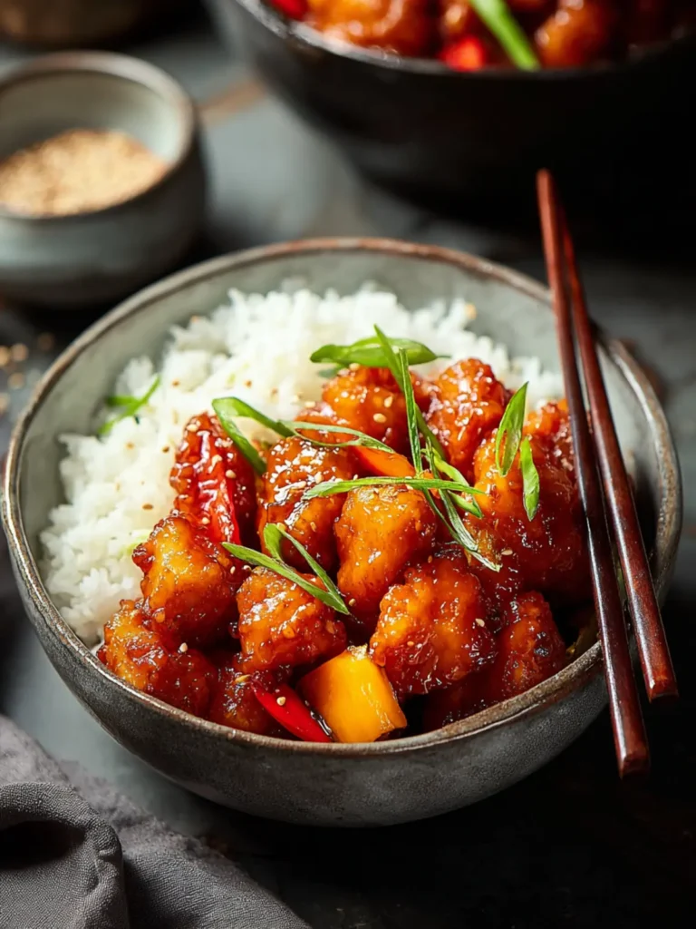 Sweet and Sour Chicken Recipe First Image