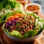 Healthy Ground Turkey Lettuce Wrap Bowls First Image