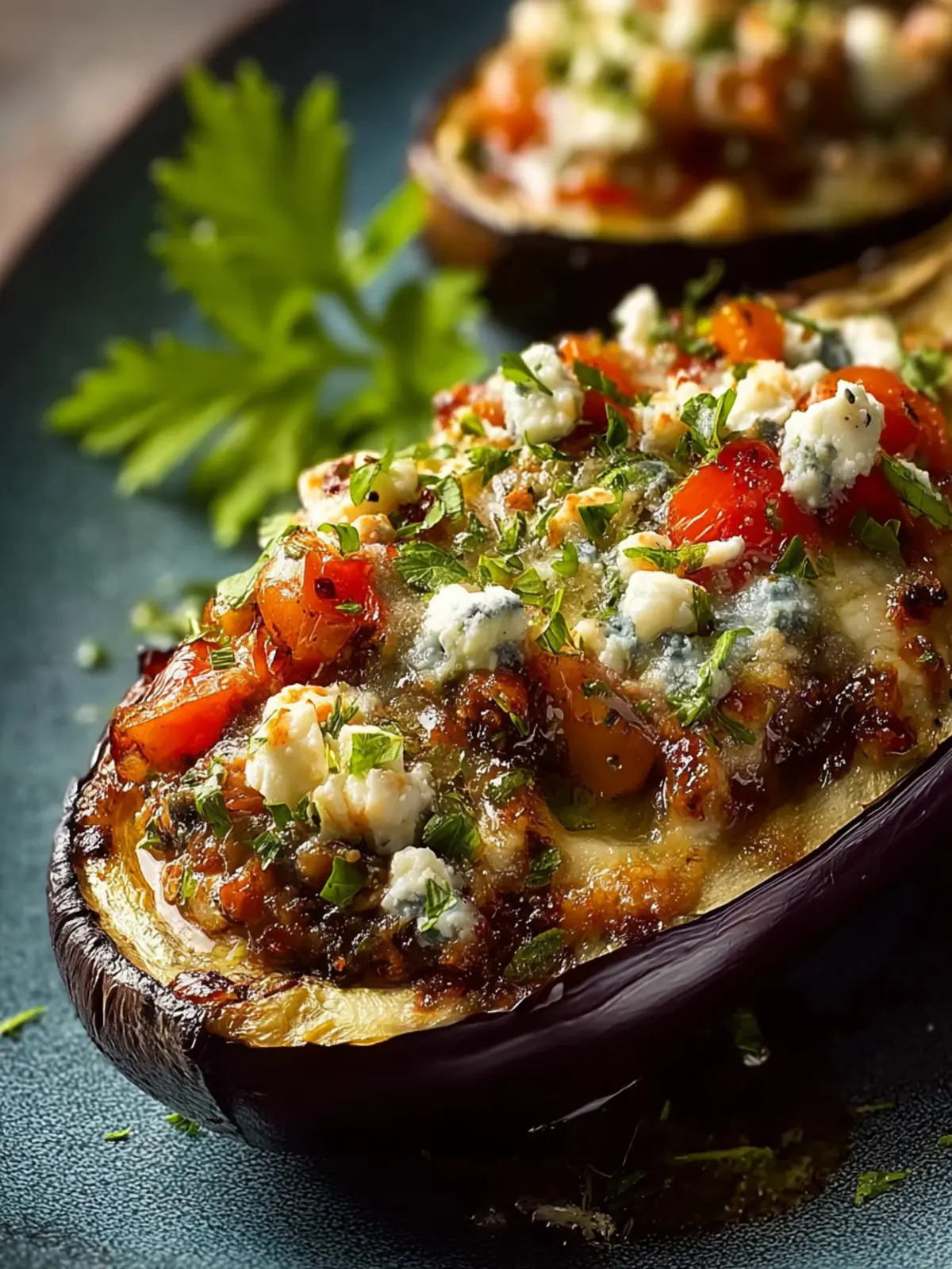 Stuffed Eggplant First Image